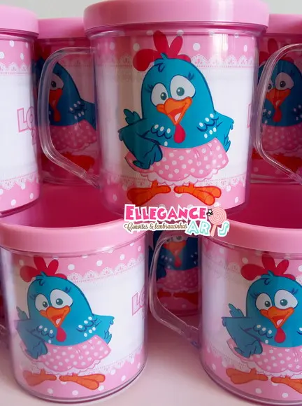 Caneca Galinha Pintadinha