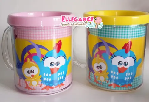 Caneca Galinha Pintadinha Mini