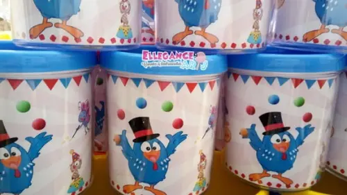 Caneca Galinha Pintadinha No Circo