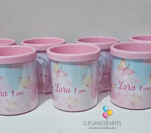 Caneca Jardim das Borboletas