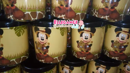 Caneca Mickey Safari