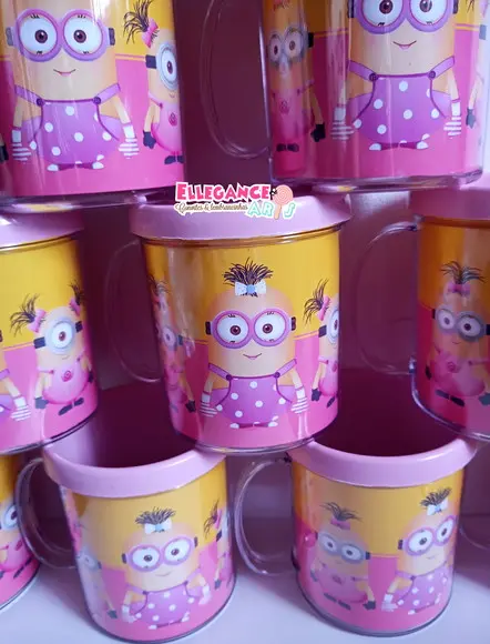 Caneca Minions Menina
