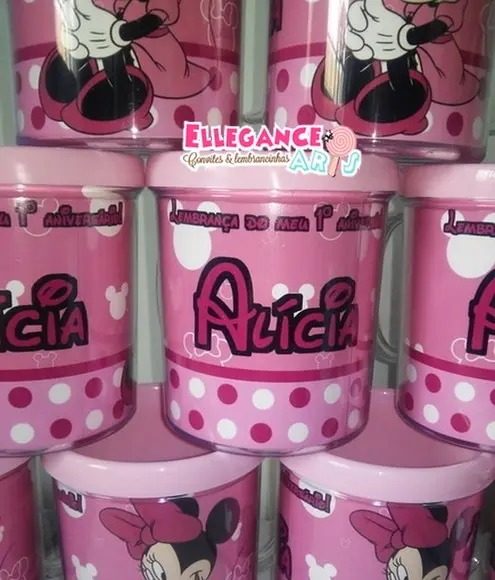 Caneca Minnie Rosa