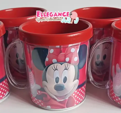 Caneca Minnie Vermelha