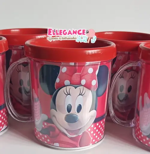 Caneca Minnie Vermelha