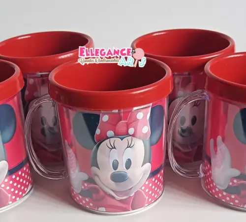 Caneca Minnie Vermelha