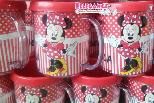 Caneca Minnie Vermelha