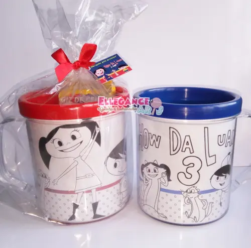 Caneca para Colorir Show da Luna