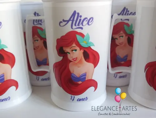 Caneca Pequena Sereia