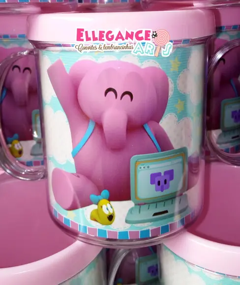 Caneca Pocoyo Menina