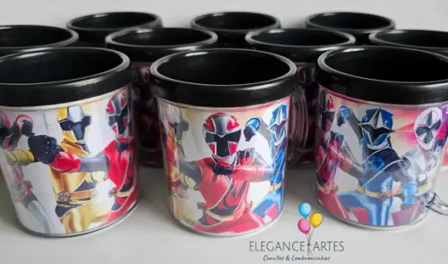 Caneca Power Rangers