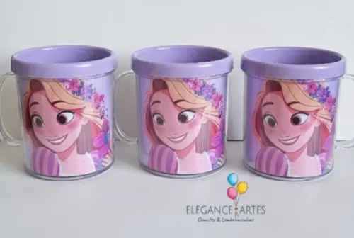 Caneca Rapunzel Enrolados