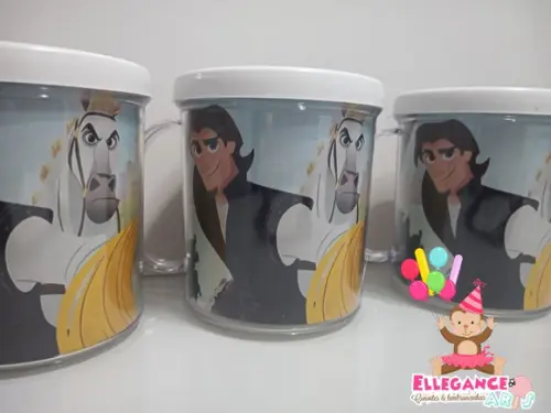 Caneca Rapunzel Enrolados