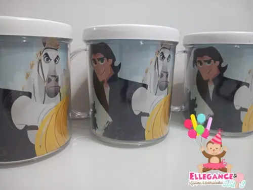 Caneca Rapunzel Enrolados