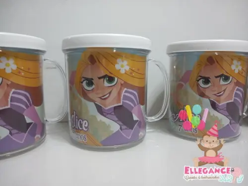 Caneca Rapunzel Enrolados