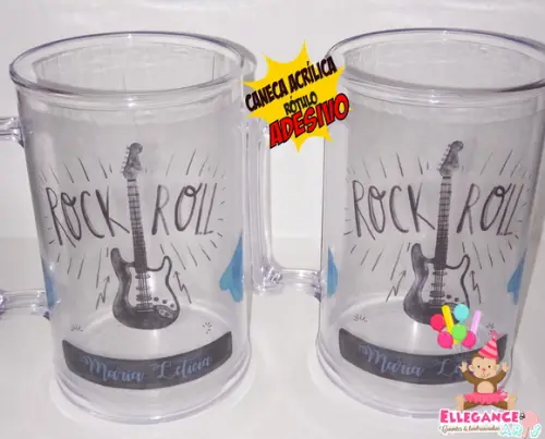 Caneca Rock Roll