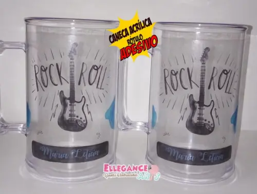 Caneca Rock Roll