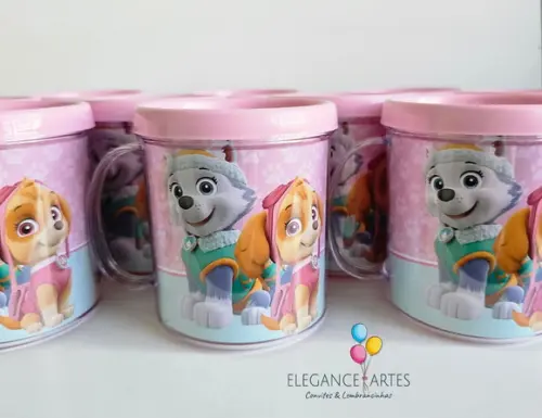 Caneca Skye e Everest Patrulha Canina