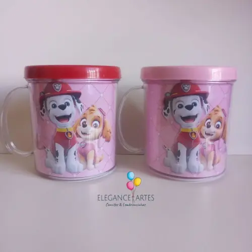 Caneca Skye e Marshall Patrulha Canina