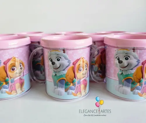 Caneca Skye e Everest Patrulha Canina