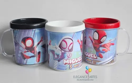Caneca Spidey e Seus Amigos Espetaculares