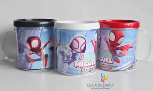 Caneca Spidey e Seus Amigos Espetaculares