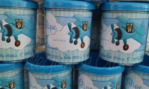 Caneca Urso Aviador
