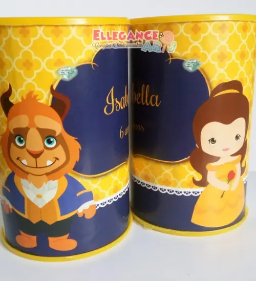 Cofrinho a Bela e a Fera