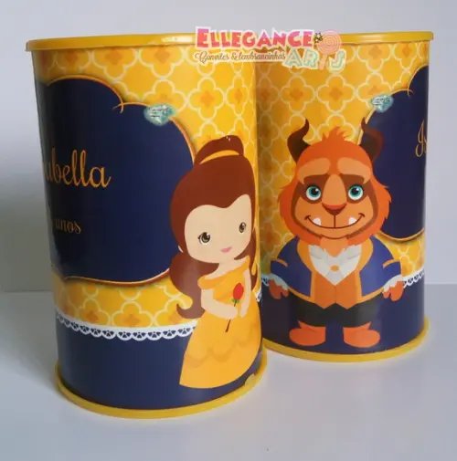 Cofrinho a Bela e a Fera