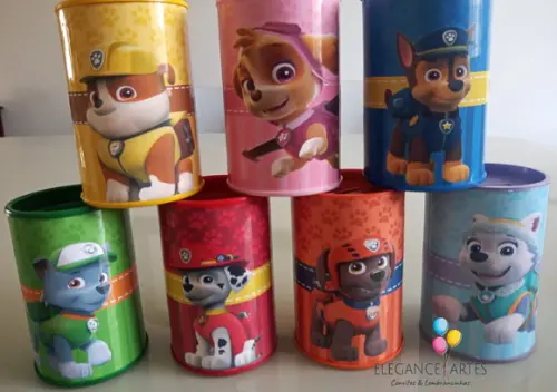 Cofrinho Patrulha Canina Sortidas