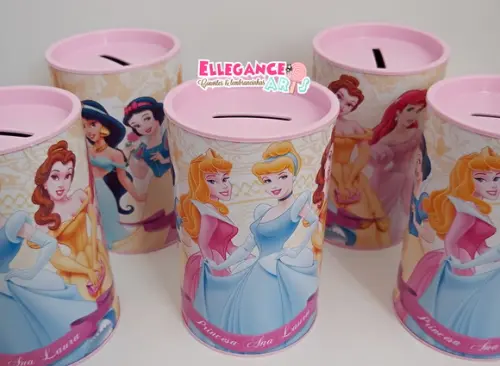 Cofrinho Princesas