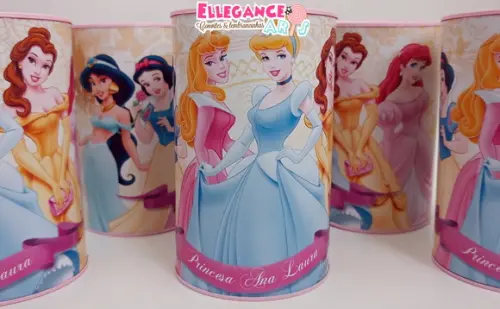 Cofrinho Princesas