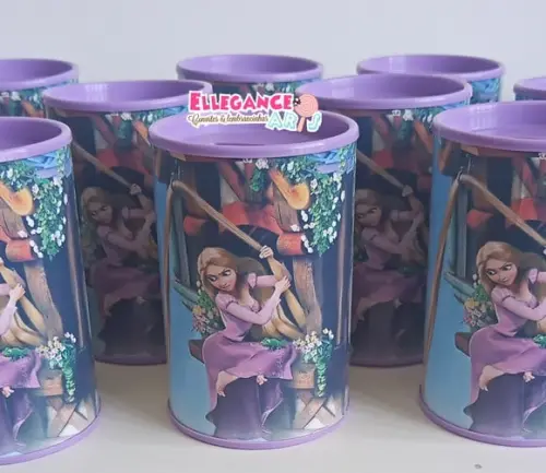 Cofrinho Rapunzel