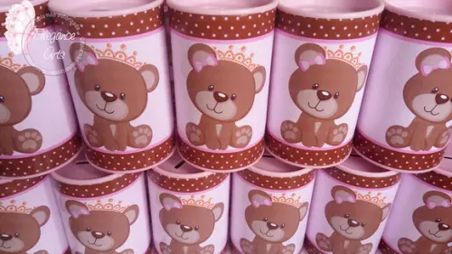 Cofrinho Ursa Princesa