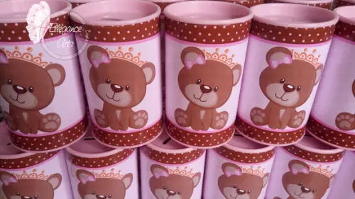 Cofrinho Ursa Princesa
