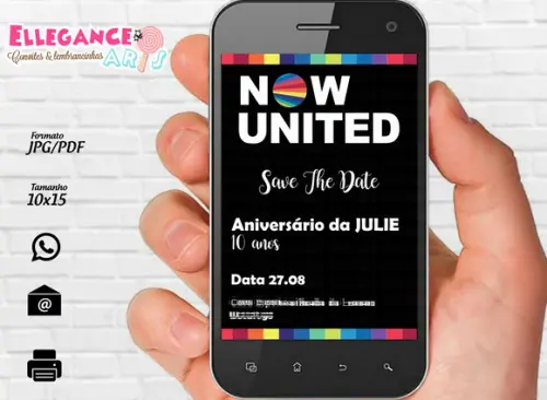 Convite Digital Now United