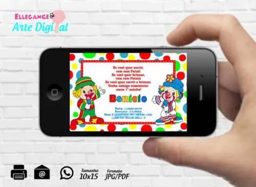 Convite Digital Patati Patatá