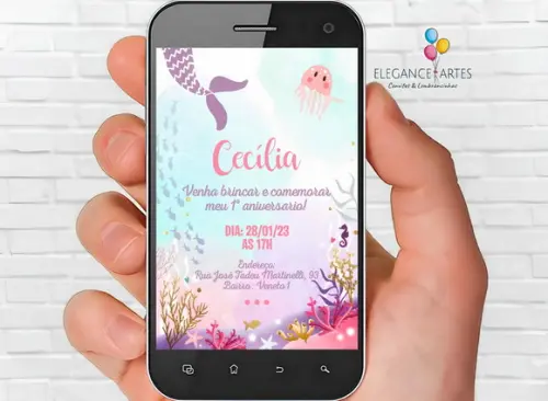 Convite Digital Sereia