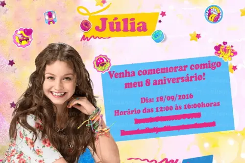 Convite Digital SOU LUNA