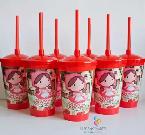 Copo Chapeuzinho Vermelho