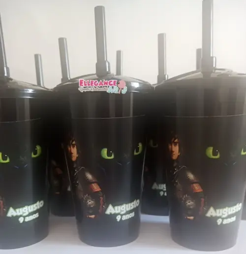 Copo Como Treinar o Seu Dragão 400ml