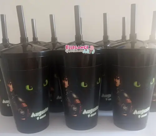 Copo Como Treinar o Seu Dragão 400ml