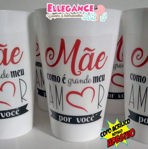Copo Dia das Mães