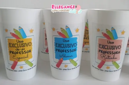 Copo Dia dos Professores c/ Nome