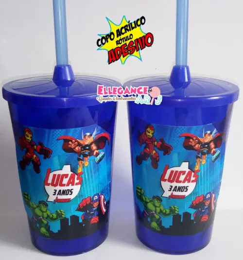Copo Os vingadores