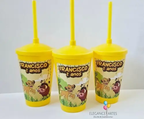 Copo Rei Leão 400ml