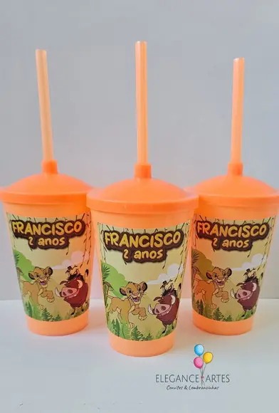 Copo Rei Leão 400ml