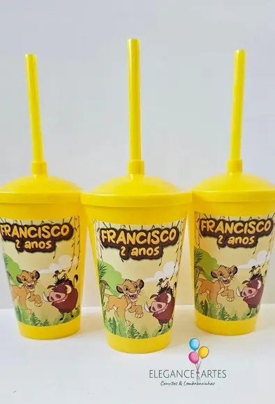 Copo Rei Leão 400ml