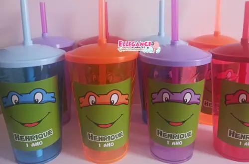 Copo Tartarugas Ninja