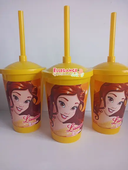 Copo Twister 400ml a Bela e a Fera